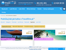 Tablet Screenshot of egzotyka.travelone.pl
